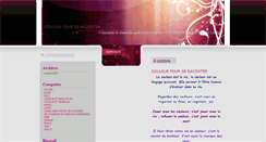 Desktop Screenshot of couleurs.soyez-zen.fr